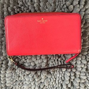 Kate Spade coral wallet